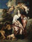 Anthony Van Dyck Portrait of Venetia, Lady Digby oil painting artist